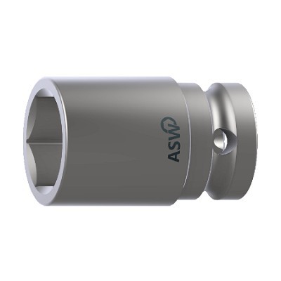Impact Socket 1/4' SW 13 strong permanent magnet