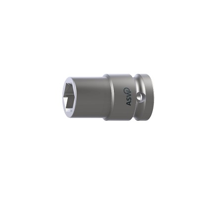 Impact Socket Socket 3/8' SW 10 with Quick Coupling surface