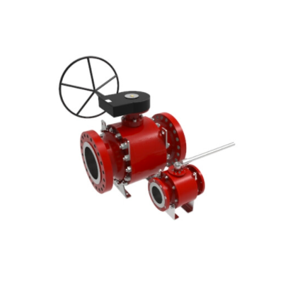API 6D norm ball valve and actuator, DN-80-3-inch Class-A105 trunnion