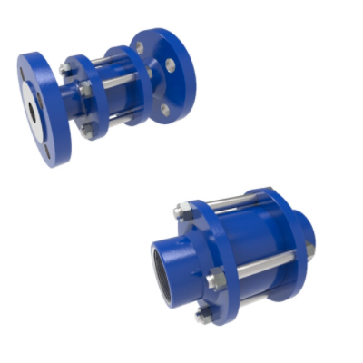 Ball Spring check Valves, DN-150-6-Carbon-Carbon Steel-PN16 flanged