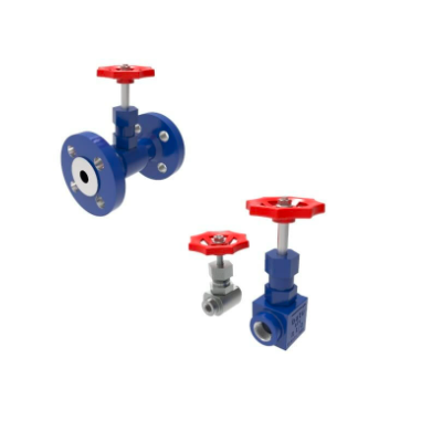 PN 250 Class Needle Valve, DN-15-1-2-inch-PASLAZED STEEL-AISI-304-Flanged
