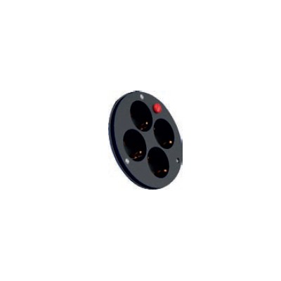 1-16A 220V 4-outlet for cable carriers