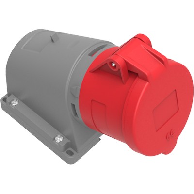 5-16A 90 degrees inclined Enversal Wall Plug (with Spring Cover)