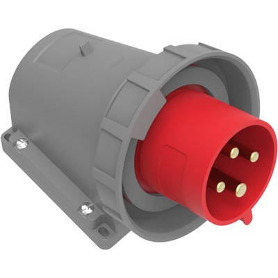 4-32A 90 degrees inclined wall plug