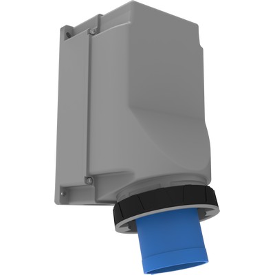 3-125a 90 degrees inclined wall plug