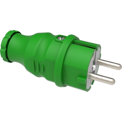 Flat plug (green)