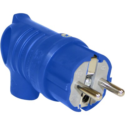 UPS Handle inclined plug (blue)