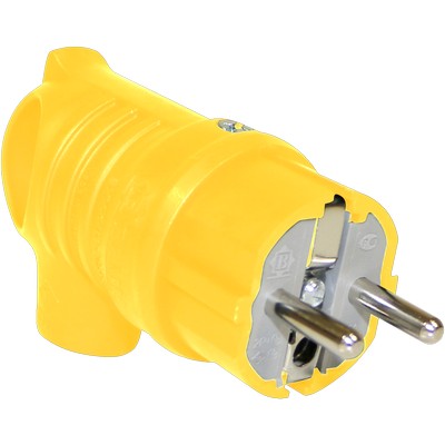 UPS Handle inclined plug (yellow)