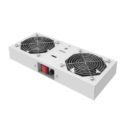 2 Fan Module on/off switched Rack Mount 19’’ Compatible