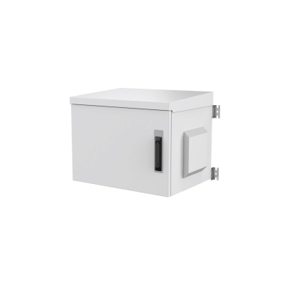 16U 19’’ IP66 Outdoor Wall Mounted Cabinet W=600mm D=600mm