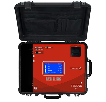 Rapidox SF6 6100 Pump Back Gas Analyser Pompalı Geri Gaz Analizörü