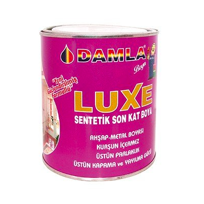 Damla Synthetic LUX topcoat paint 1045 Cream