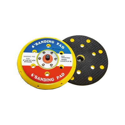 6.0" 150 mm Sanding Pad with Velcro Holes