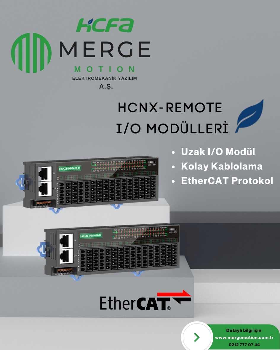 HCNX Remote I/O Modülleri