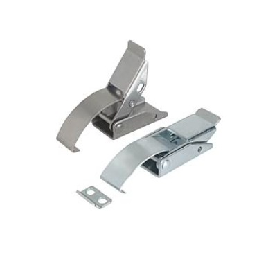 Latches Spring Clip, Concealed Threaded Hole, Form:A, Stainless Steel