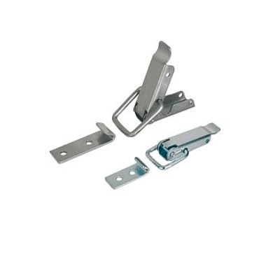 Latches With Tension Clips, Concealed Threaded Hole, Form:B, Stainless