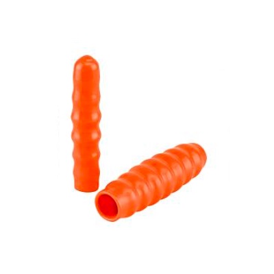Handle Round D=25, L=100, Plastic Orange