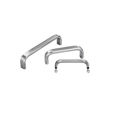 Bridge Handle A=100, L=108, H=40, Stainless Steel 1.4404 Semi Polished