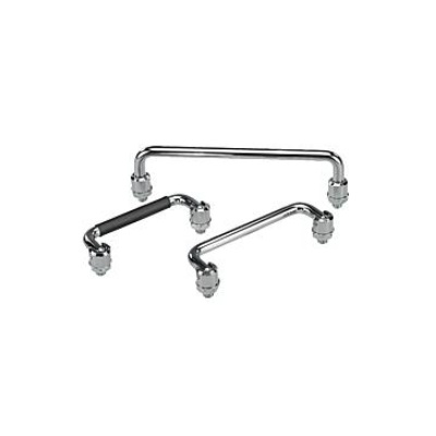 Bridge Handle Collapsible L=138 Steel, High Bright Chrome Plated, A=120,