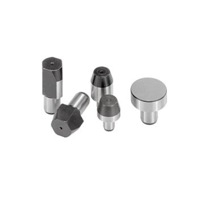 Mounting Pin Short Type Din6321, Form:B Cylindrical, D1=6, H=7, D2=4, Set