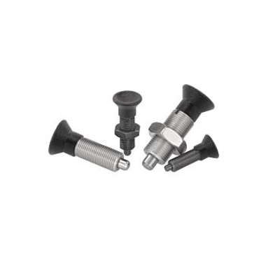 Indexing Pistons Without Locking Groove Size: 1 3/8-24, Form:G, Steel