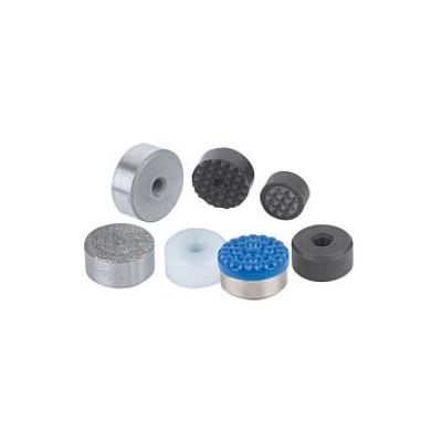 Retainer Pads And Element Round D2=10, L3=10, Form:F , Tool Steel