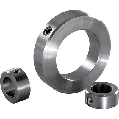 Adjustment Ring Din705, Form:A Slotted Threaded Headless Screw 6X12, B=8, Stainless
