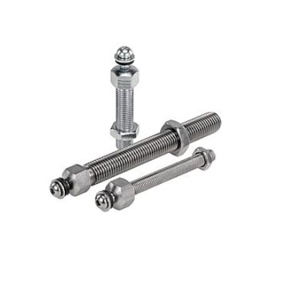 Threaded Shaft for Adjustable Feet D1=M12X100 Stainless Steel