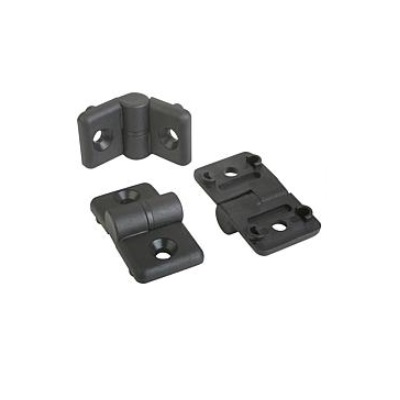 Hinge Removable, Right Guide Protruding 60X32, Thermoplastic Black,