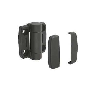 73.5X56 with Hinge Locking Function, Thermoplastic Black, Bil:Stainless