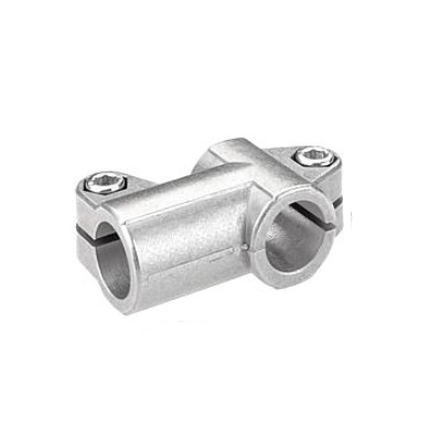 Pipe Fitting Tee For Round Pipes, Aluminum,