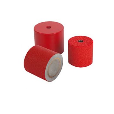 Magnet Deep Pot Magnet D1=M06 Alnico, Round, Red, D=21