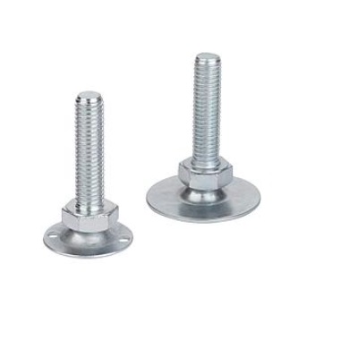  With Foot Hole M08X20, D=40, Steel