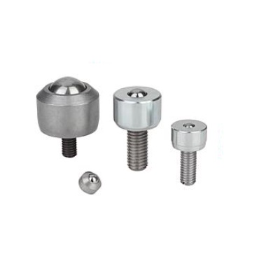 Ball Roller Small D1=M02X2.5, Shape:B Stainless Steel, Bil:Stainless Steel