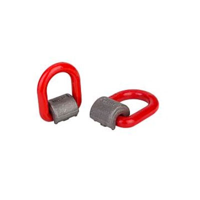 Bracket Eyelet Rotatable, Without Spring Band, Steel Red, B=40