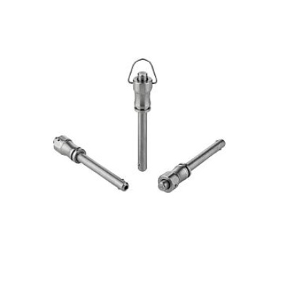 Ball Lock Pins, Form:B Retaining Piece And Ring City, D1=5, L=30,