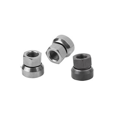 Old Nut Ball Housing M12, Stainless Steel A2 Uncoated, Sw=19