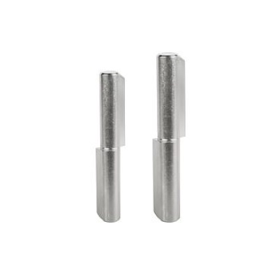 Hinge Weldable Form:A 25.5X150, D=20, Stainless Steel