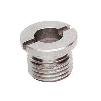 Mounting Bushing Ball Lock Pins Inside D=10, M=M16X1.5, Steel Nickel Plated
