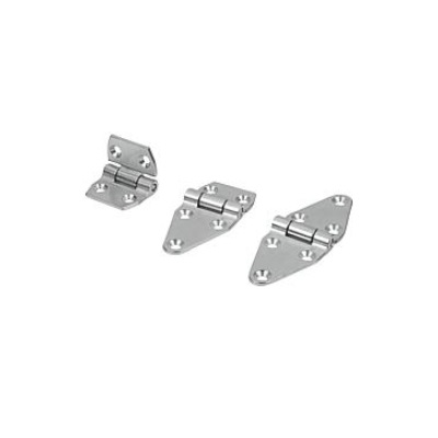 Hinge Maintenance Free Form:A 140X50, Steel Galvanized Coating, A1=39,