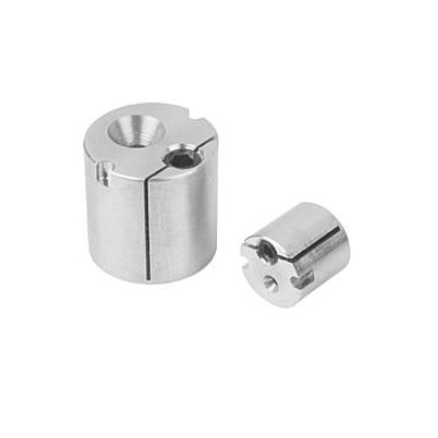 Housing Eccentric D=15 H=14.8 Stainless Steel, Centering Hole, Gb=2.5