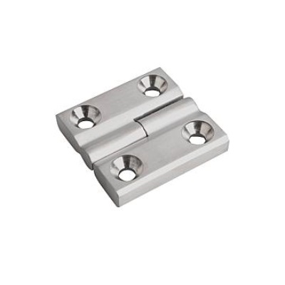 Hinge Removable 50X50, Stainless Steel Silk Matt Polished, Bil:Stainless