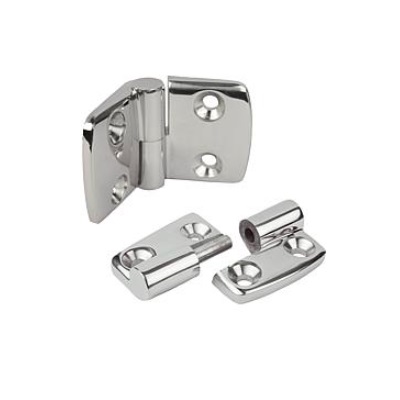 Hinge Removable, Right 52X48, Stainless Steel High Gloss