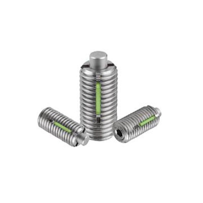 Ball Set Screw Standard Spring Force D=M12 L=28 Stainless Steel,