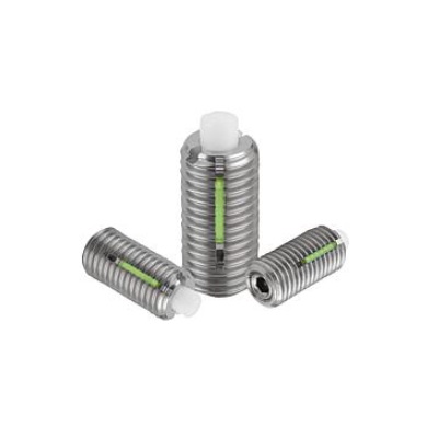 Ball Set Screw Standard Spring Force D=M05 L=18 Stainless Steel,