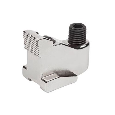 T Channel Connector D=M10 Stainless Steel, Hardened, Bil:Stainless