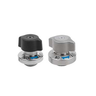 Rotary Compression Lock, D1=14, Stainless Steel Uncoated,