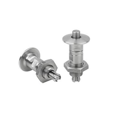Locking Bolt, D=6.5, T1=3, Stainless Steel Uncoated,