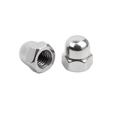 Blind Nut Dın1587 High Form, M04, Sw=7, Stainless Steel A2 70 Uncoated