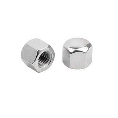 Blind Nut Dın917 Low Form, M04, Sw=7, Stainless Steel A2 70 Uncoated